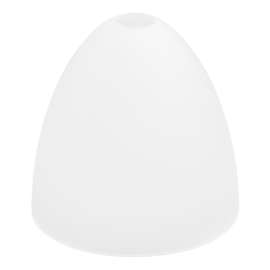 Udskiftningsglas til lysekrone E27 diameter 23,5 cm hvid