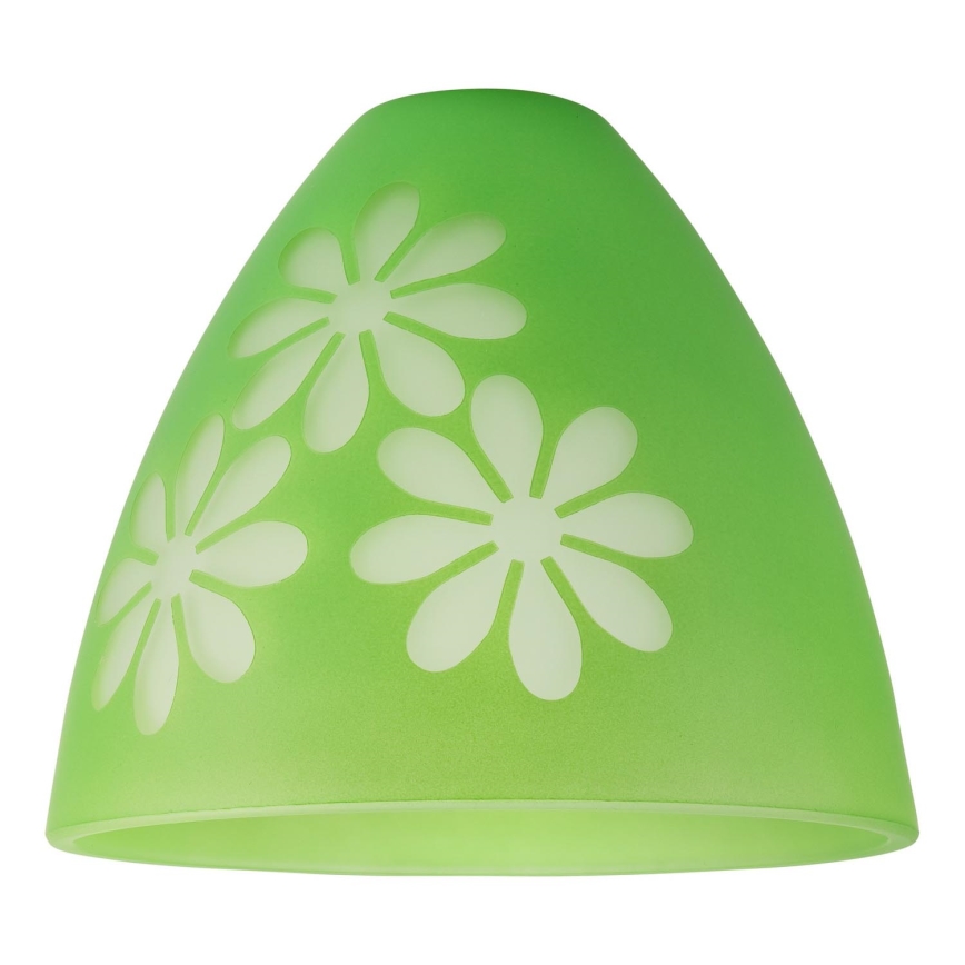Udskiftningsglas til lysekrone GARDEN E27 diameter 23 cm grøn
