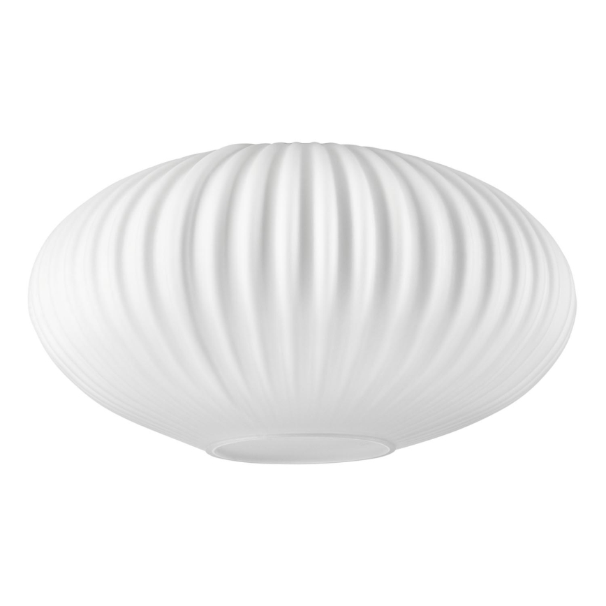 Udskiftningsglas til lysekrone HARMA E27 14x25 cm hvid