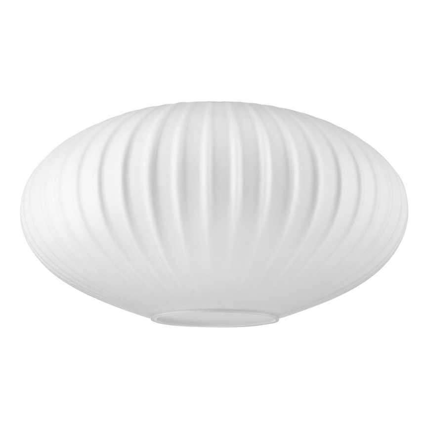 Udskiftningsglas til lysekrone HARMA E27 17x30 cm hvid