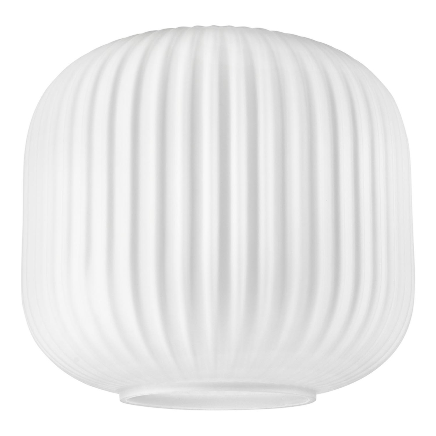 Udskiftningsglas til lysekrone HARMA E27 18x20 cm hvid