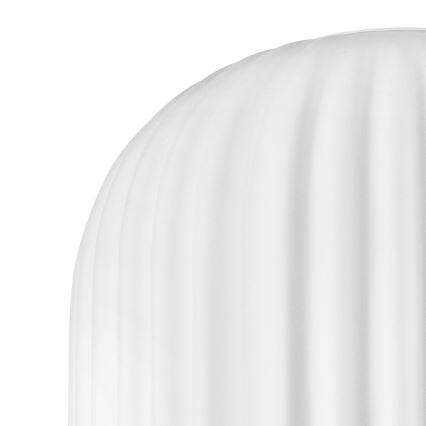 Udskiftningsglas til lysekrone HARMA E27 21x14 cm hvid