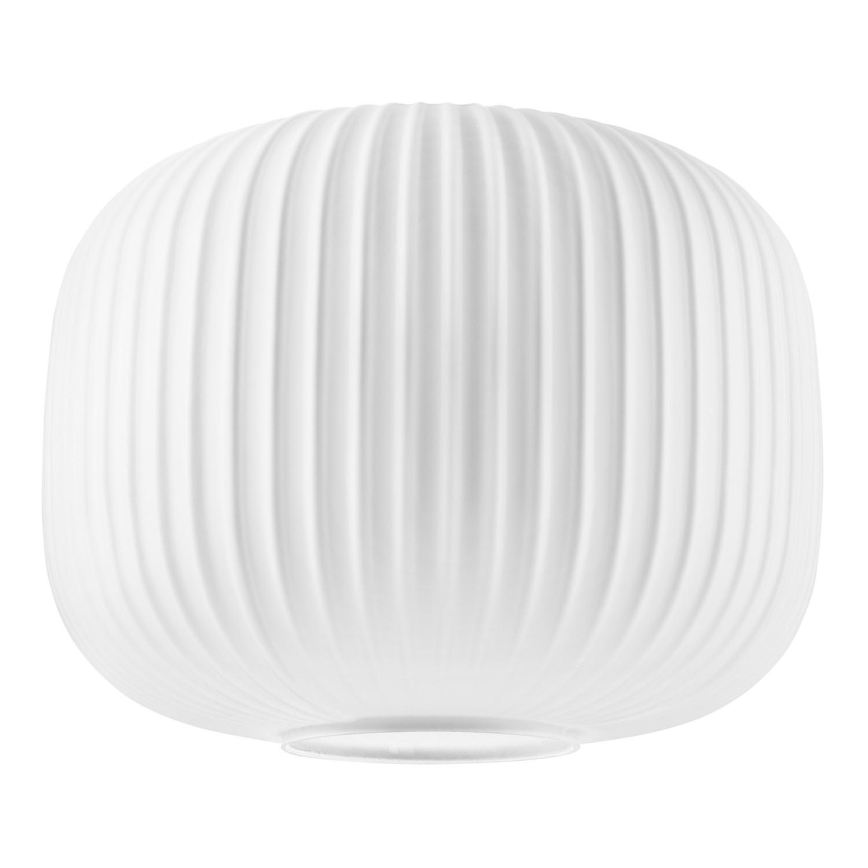 Udskiftningsglas til lysekrone HARMA E27 23x25 cm, hvid
