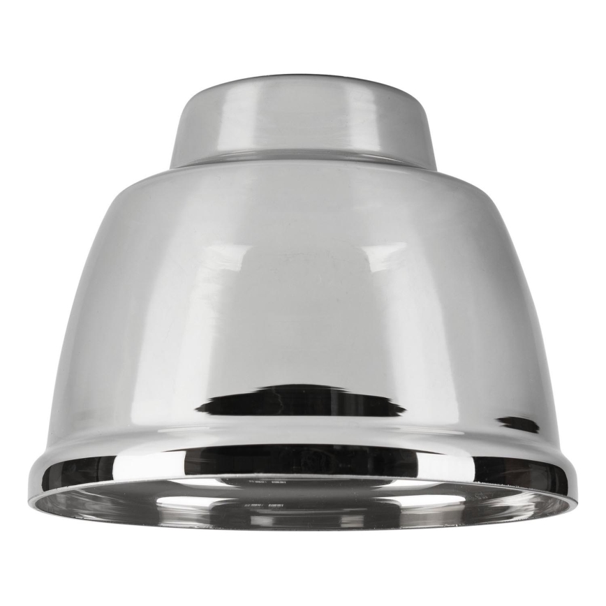 Udskiftningsglas til lysekrone MARIO E27 diameter 16 cm skinnende krom