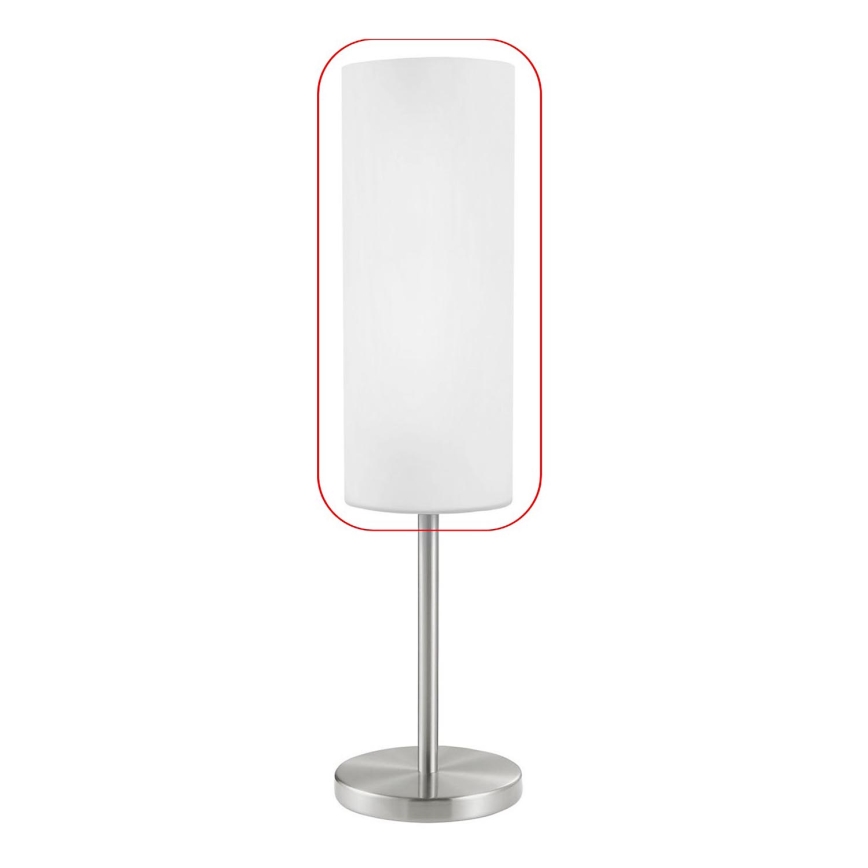 Udskiftningsglas til lysekrone og lampe Eglo - Troy 3 mælkehvid