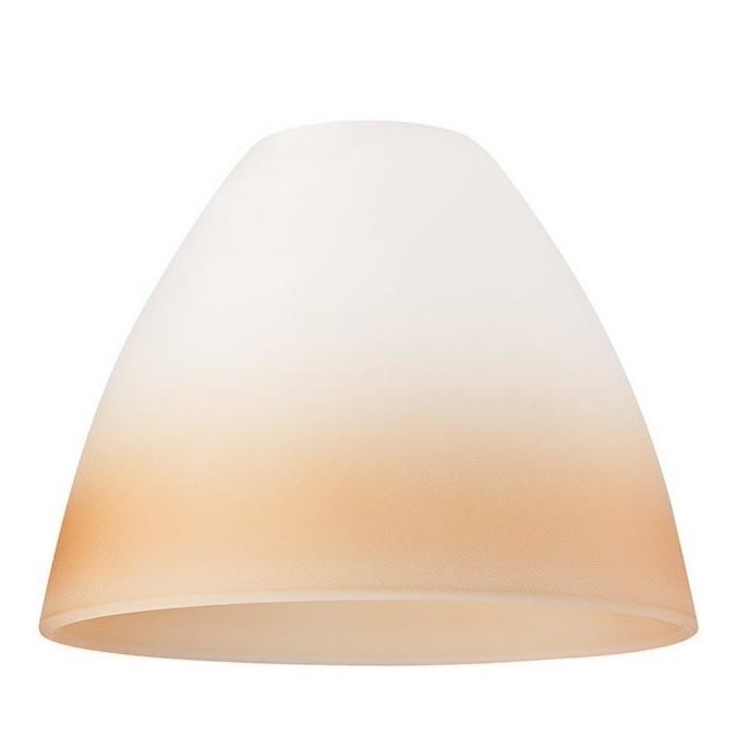 Udskiftningsglas til lysekrone og væglampe TULIPAN E27 100x130 mm orange