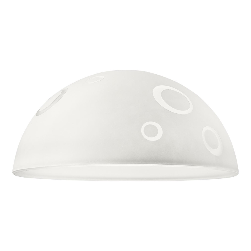 Udskiftningsglas til lysekrone SFERA E27 140x300 mm hvid