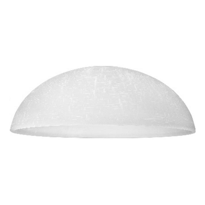 Udskiftningsglas til lysekrone SFERA E27 14x30 cm hvid