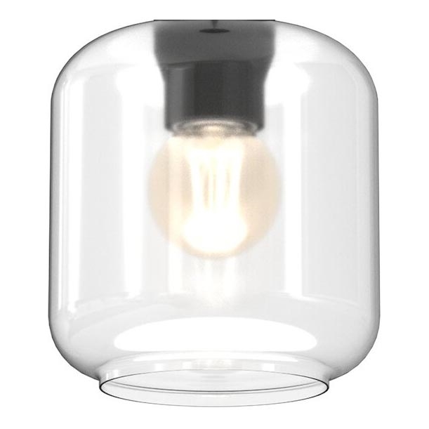 Udskiftningsglas til lysekrone SOMBRA E27 Ø 16 cm, klart