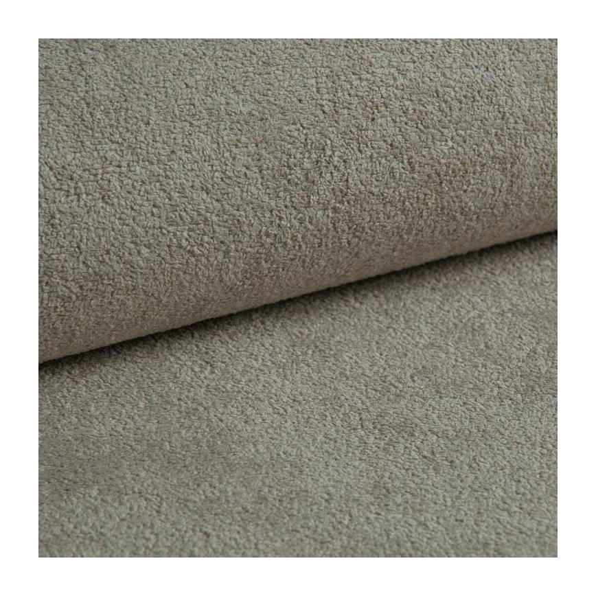 Udtrækbar højrevendt L-formet hjørnesofa med opbevaringsrum CASTELO, grå