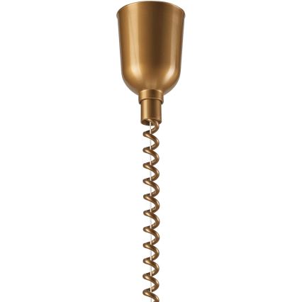Udtræksloftlampe CHIARA 1xE27/60W/230V mørkebrun/bøg