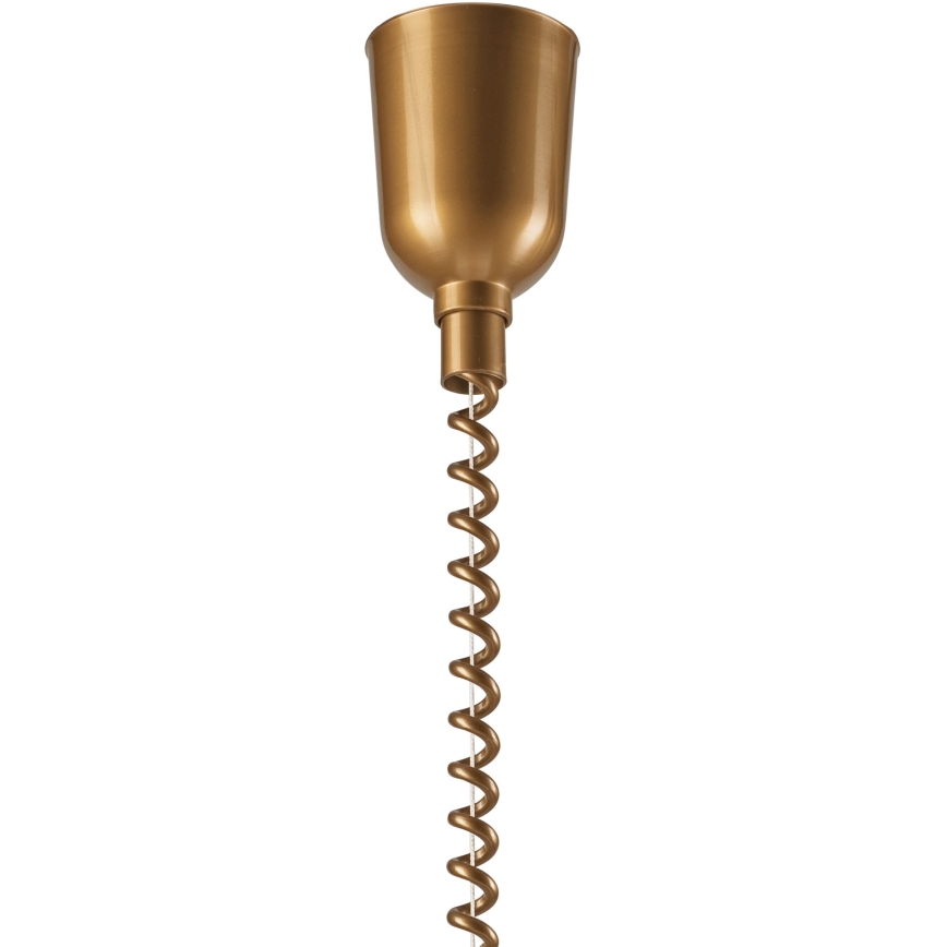 Udtræksloftlampe CHIARA 1xE27/60W/230V mørkebrun/bøg