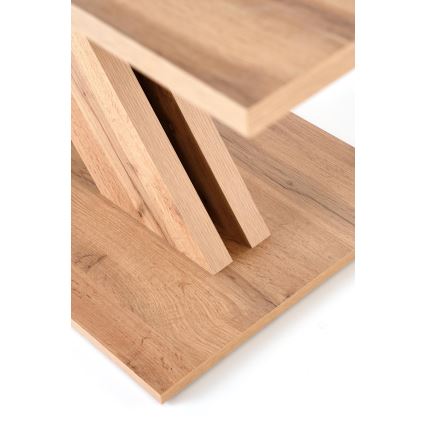 Udtrækkeligt spisebord DROM 130/175x85 cm wotan-eg/sort