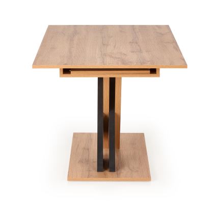 Udtrækkeligt spisebord DROM 130/175x85 cm wotan-eg/sort