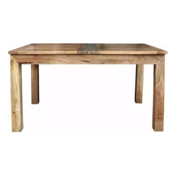 Udtrækkeligt spisebord HINA 180x90 cm massiv/mangotræ