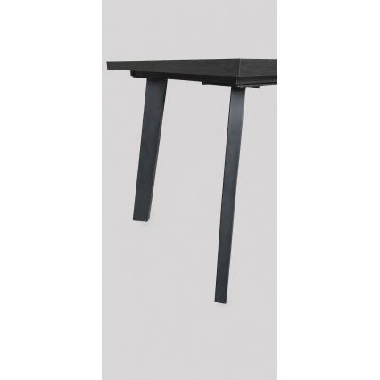 Udtrækkeligt spisebord KERNO 150/190x80 cm sort