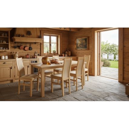 Udtrækkeligt spisebord LIAM i sonoma eg