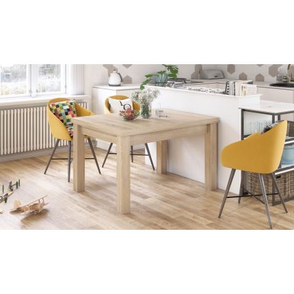 Udtrækkeligt spisebord RALF til 12 personer i sonoma-eg