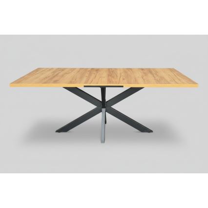 Udtrækkeligt spisebord SAMLE 150/190x80 cm craft-eg/sort