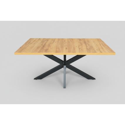 Udtrækkeligt spisebord SAMLE 150/190x80 cm craft-eg/sort