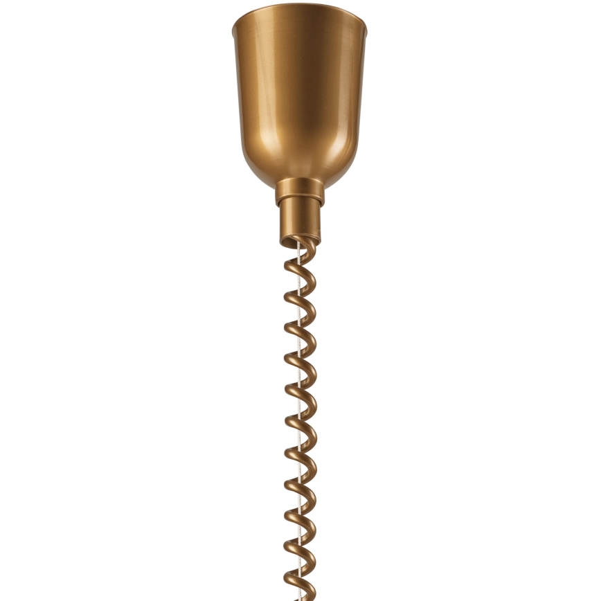 Udtrækslampe CHIARA 1xE27/60W/230V beige/bøg