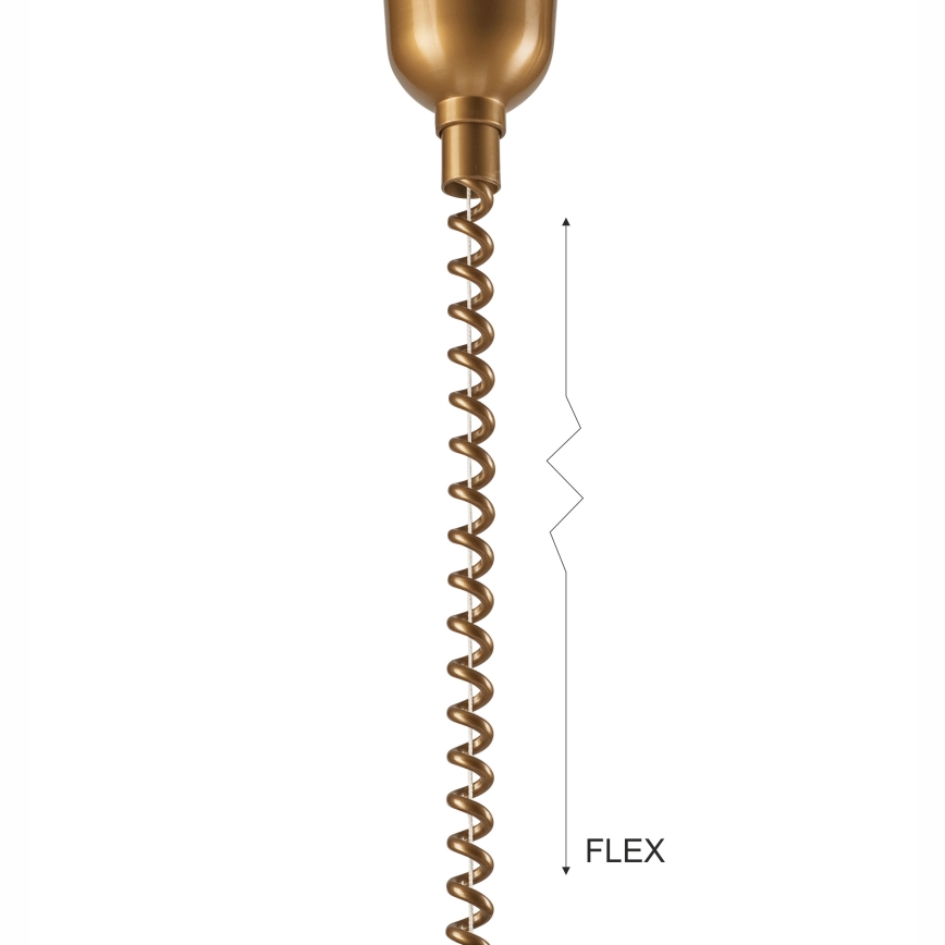 Udtrækslampe CHIARA 1xE27/60W/230V beige/bøg