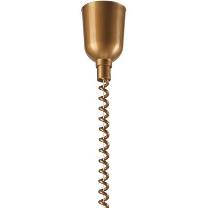 Udtrækslampe CHIARA 1xE27/60W/230V brun/bøg