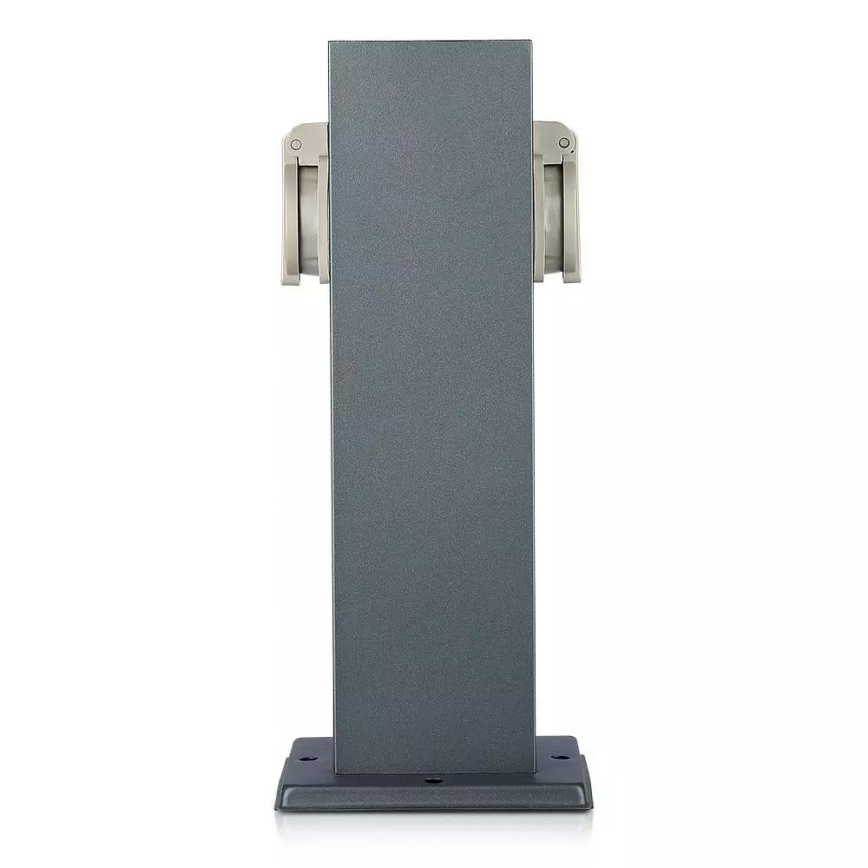 Udvendig stikkontaktsøjle SCHUKO 2Z 230V IP44