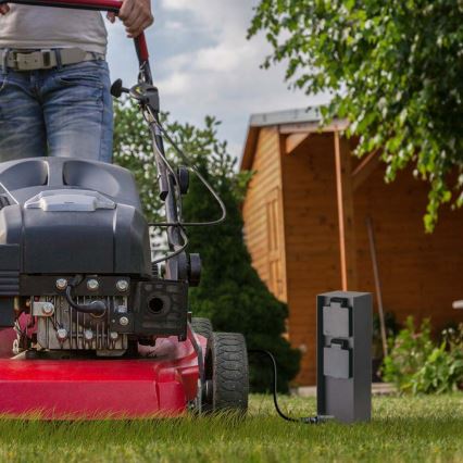 Udvendig stikkontaktsøjle 2Z 230V IP44