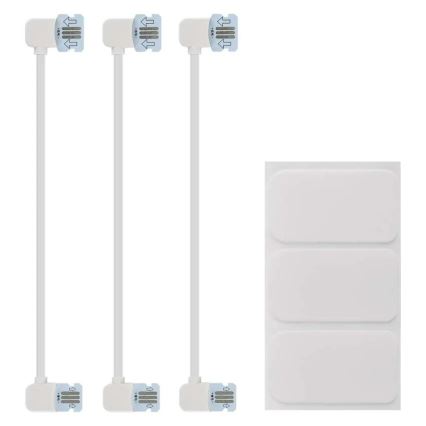 SÆT 3x LED RGBIC+CCT Panel dæmpbart - forlængerdel 3xLED/1,8W/230V Wi-Fi Tuya