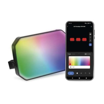 LED RGBIC udendørs projektør dæmpbar GoSmart - forlængerdel LED/4W/230V 3000-6500K IP65 Wi-Fi Tuya
