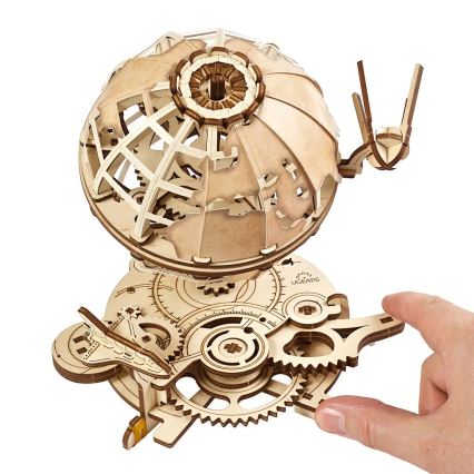 Ugears - 3D 3D-puslespil i træ Globus