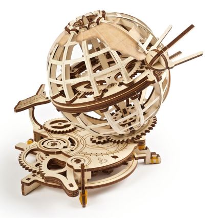 Ugears - 3D 3D-puslespil i træ Globus