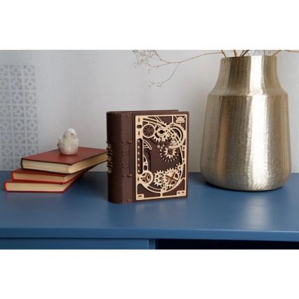 Ugears - 3D mekanisk puslespil i træ Hemmelighedernes bog