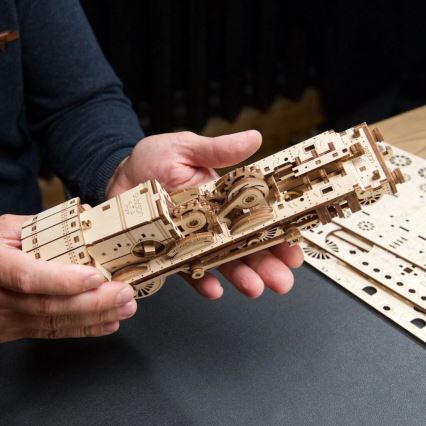 Ugears - 3D-puslespil i træ Harry Potter Hogwarts Express