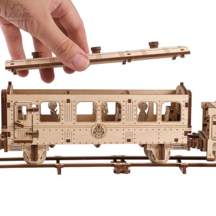 Ugears - 3D-puslespil i træ Harry Potter Hogwarts Express