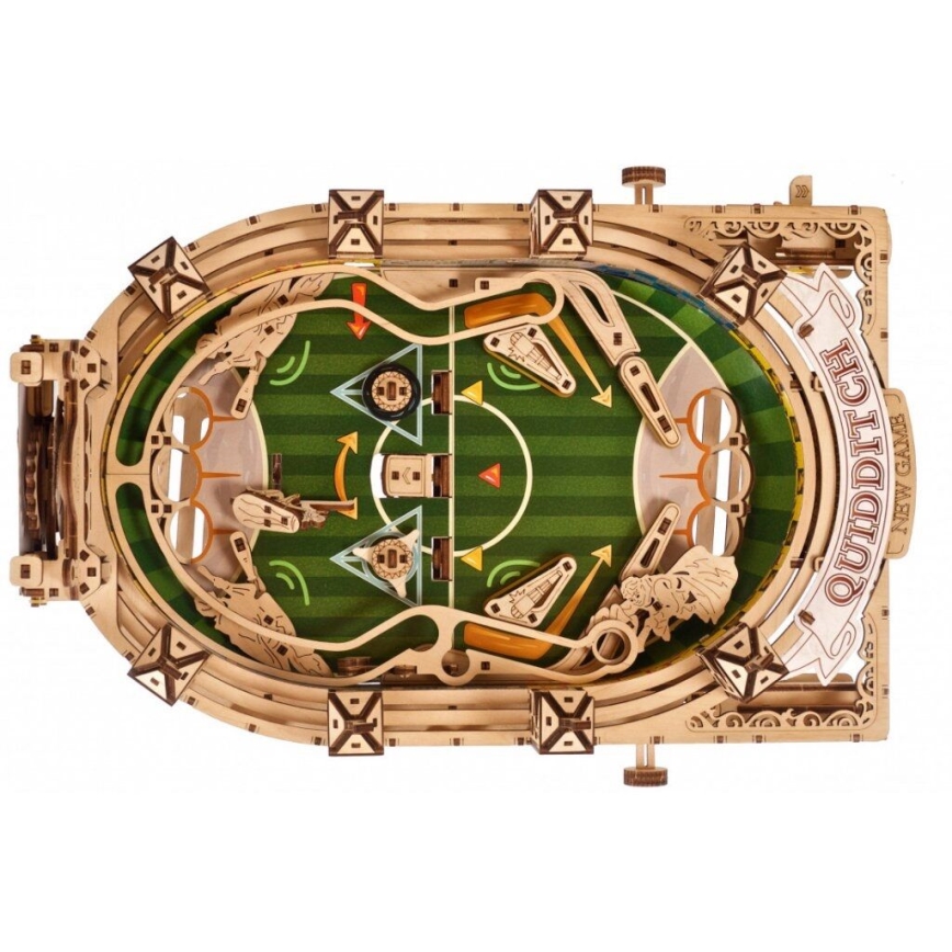 Ugears - 3D-puslespil i træ Harry Potter Quidditch Pinball