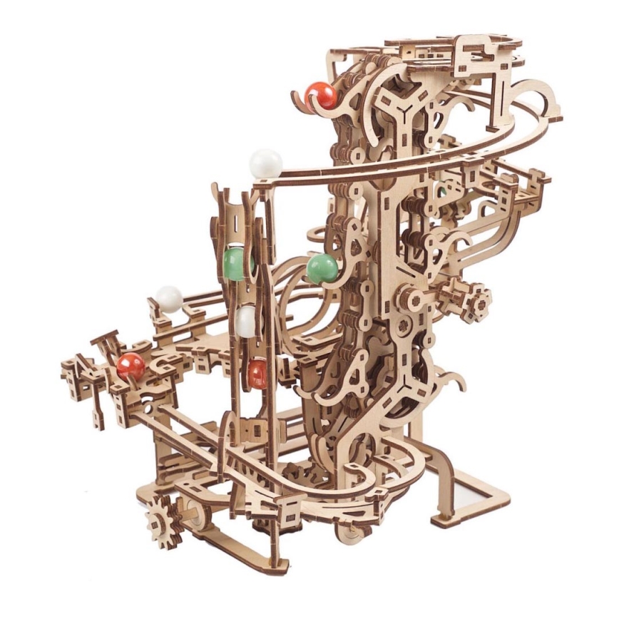 Ugears - 3D-puslespil i træ Kuglebane