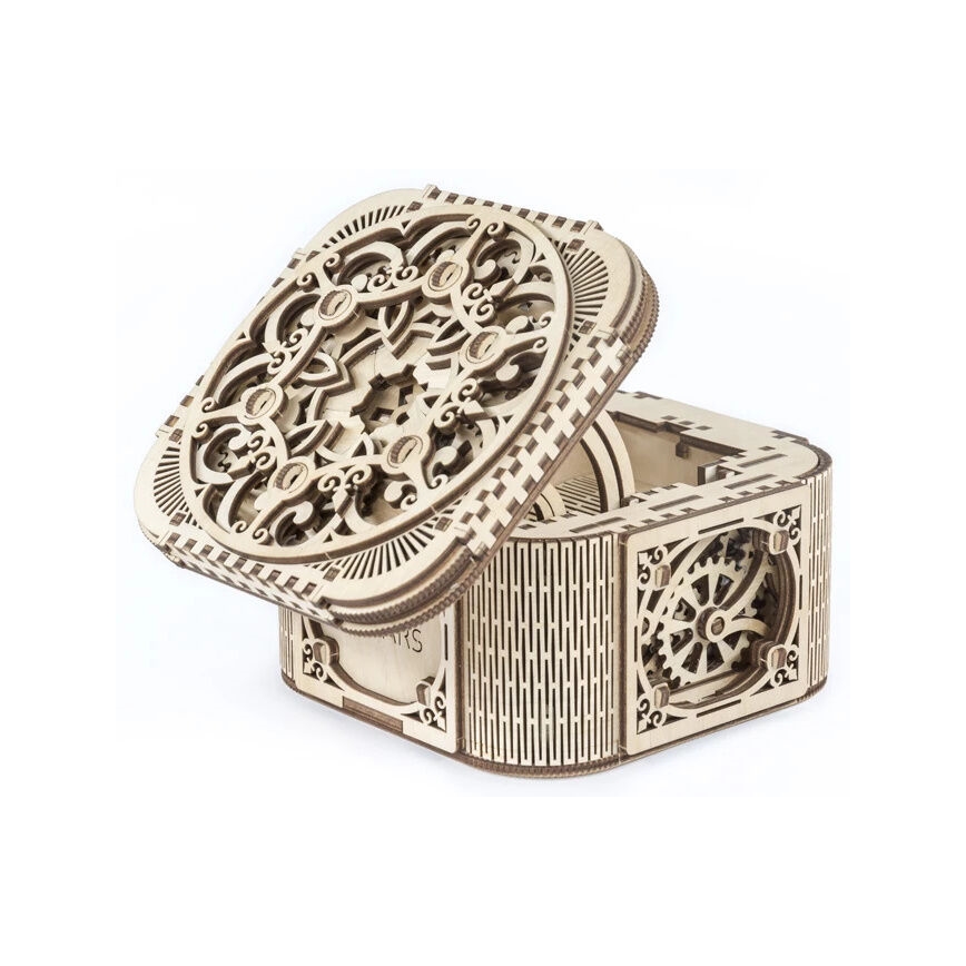 Ugears - 3D-puslespil i træ Smykkeskrin