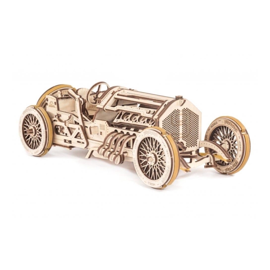 Ugears - 3D-puslespil i træ U9 Bil Grand Prix