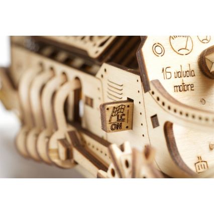 Ugears - 3D-puslespil i træ U9 Bil Grand Prix