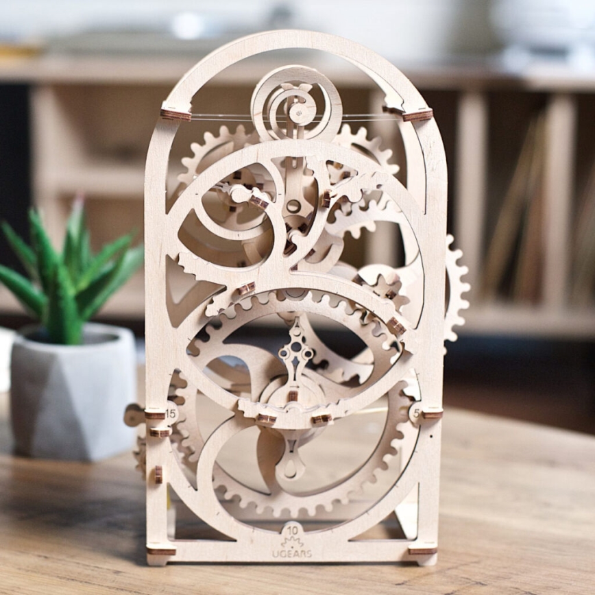 Ugears - 3D-puslespil i træ Urværk