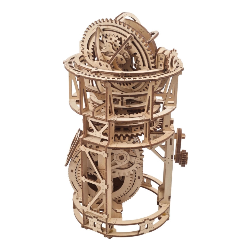Ugears - 3D 3D-puslespil i træ Urværk med rotation