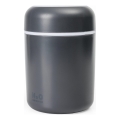 Ultrasonisk LED aroma-diffusor og luftfugter m. RGB-farver LED/2W 300 ml sort
