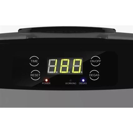 Ultrasonisk renser 70W/230V 1,2 l