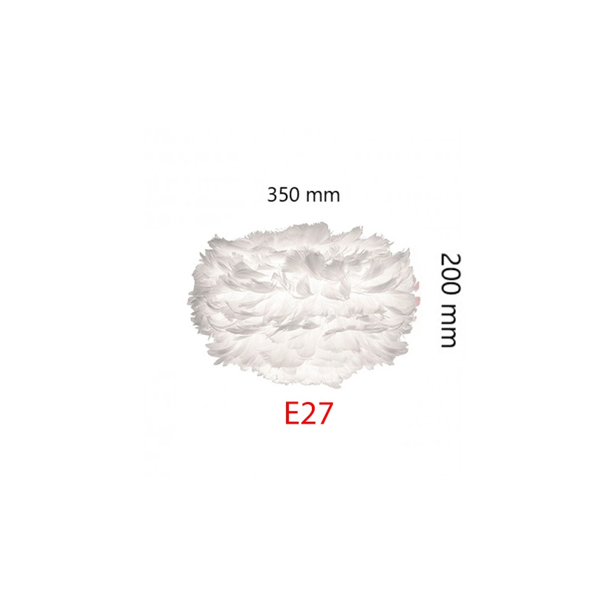 Umage 2011 - Lampeskærm til loftslampe, bordlampe og gulvlampe EOS mini E27 350x200 mm