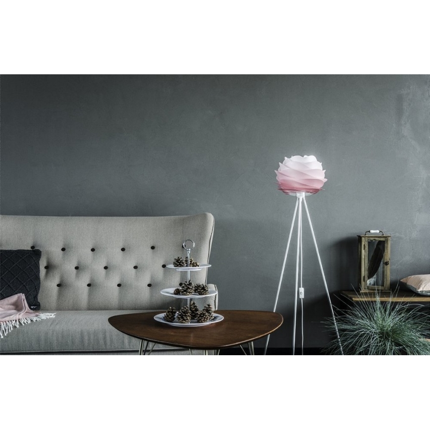 Umage 2080 - Lampeskærm CARMINA mini E27 lyserød 320x220 mm