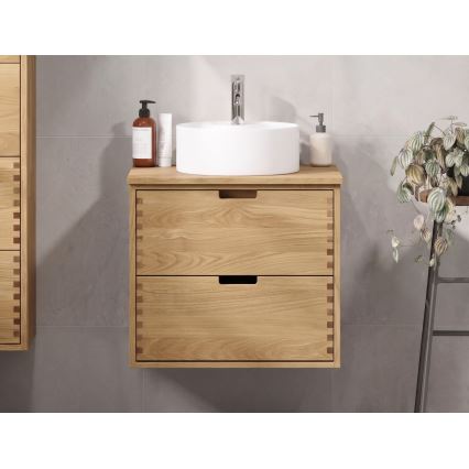 Underskab til håndvask GRIBSKOV 60 cm beige/eg