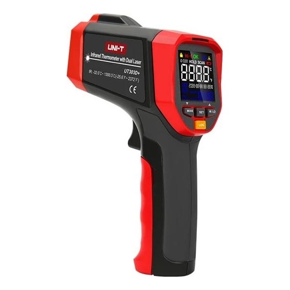 Uni-T - Infrarødt termometer kontaktløs 1x9V 6LR61 1300°C