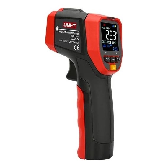 Uni-T - Infrarødt termometer kontaktløs 1x9V 6LR61 600°C